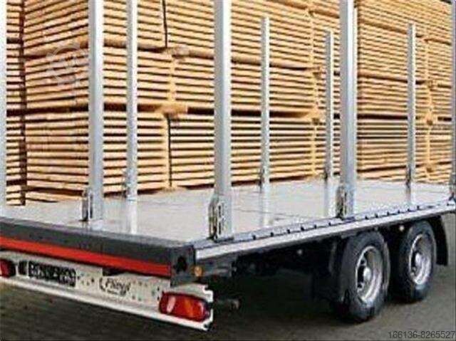 Log transport Fliegl TPS 118 Plateau 6,2m für Holz