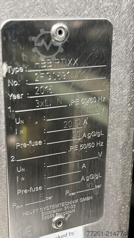 Flaschen- und Etikettenscanner-Inspektor HEUFT REFLEXX BOTTLE AND LABEL SCANNER Reflexx HBBRTIXX