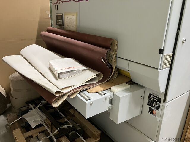 Wide belt sander Bütfering Optimat SBC 113 C Sandy