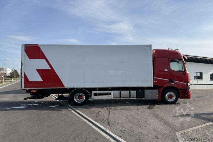 Box truck Renault T 460 4x2 Koffer/HB / Swiss-Vehicle