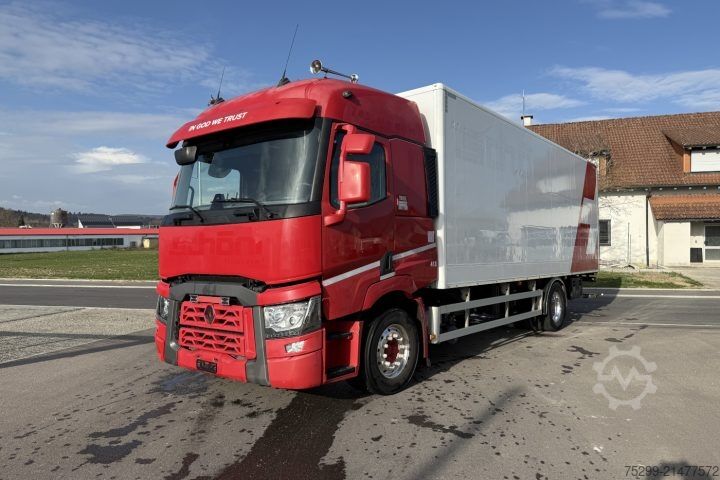 Box truck Renault T 460 4x2 Koffer/HB / Swiss-Vehicle