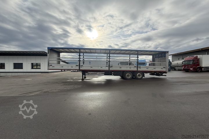Open semitrailer with tarp Schwarzmüller SPA2/E Brücke mit Verdeck / Swiss-Vehicle