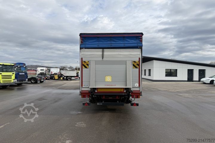 Open semitrailer with tarp Schwarzmüller SPA2/E Brücke mit Verdeck / Swiss-Vehicle