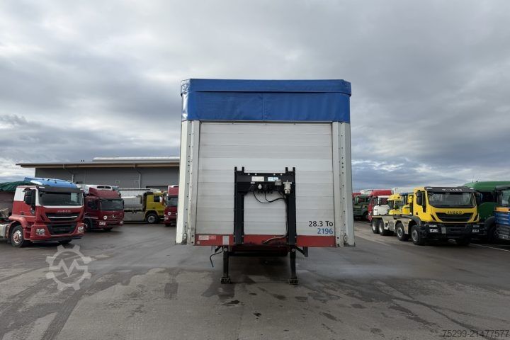 Open semitrailer with tarp Schwarzmüller SPA2/E Brücke mit Verdeck / Swiss-Vehicle