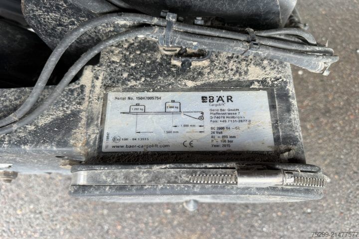 Open semitrailer with tarp Schwarzmüller SPA2/E Brücke mit Verdeck / Swiss-Vehicle