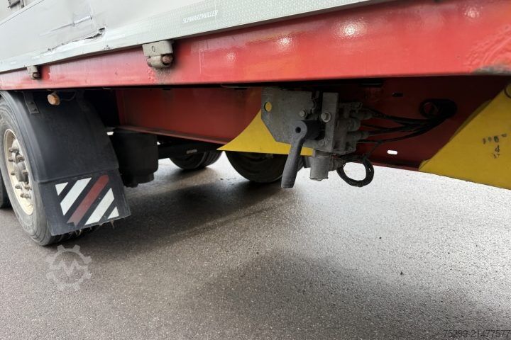 Open semitrailer with tarp Schwarzmüller SPA2/E Brücke mit Verdeck / Swiss-Vehicle