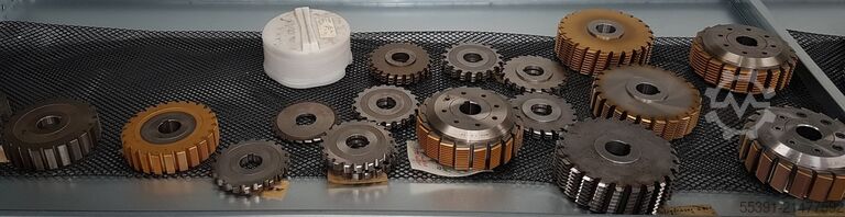 Rack milling cutters, various manufacturers  