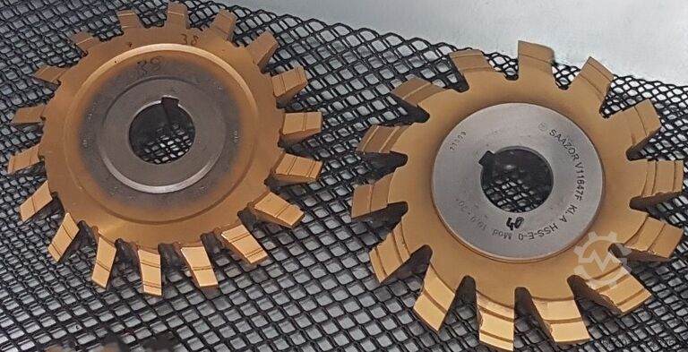 Rack milling cutters, various manufacturers Klingelnberg  - Dold - Saazor Zahnstangenfräser