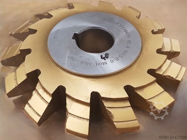 Rack milling cutters, various manufacturers Klingelnberg  - Dold - Saazor Zahnstangenfräser