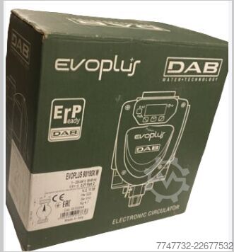 Elektronisch geregelte Umwälzpumpe Dab EVOPLUS 80/180 XM