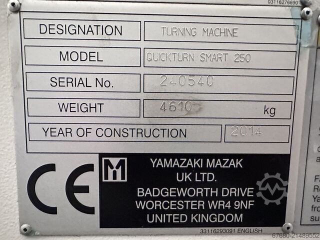 CNC-Drehmaschine Mazak QTS 250