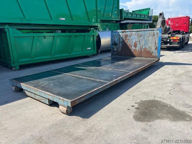 Abrollcontainer  CONTAINER SCARRABILE A PIANALE SENZA SPONDE