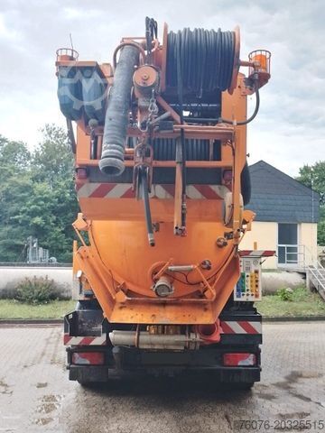 Vacuum tank truck MAN TGS 26.400 BL 6x2/4 Wiedemann Kombi Spüler