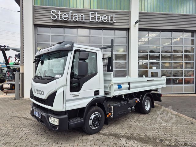 Three-sided tipper truck IVECO Eurocargo ML80E21 Meiller Kipper 2x AHK 3 Sitze