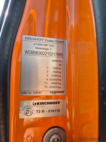 Garbage truck MERCEDES-BENZ Actros 2533 L Faun Variopress II524 V19 Zoeller