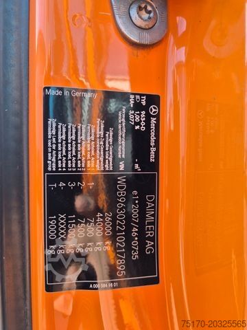 Garbage truck MERCEDES-BENZ Actros 2533 L Faun Variopress II524 V19 Zoeller