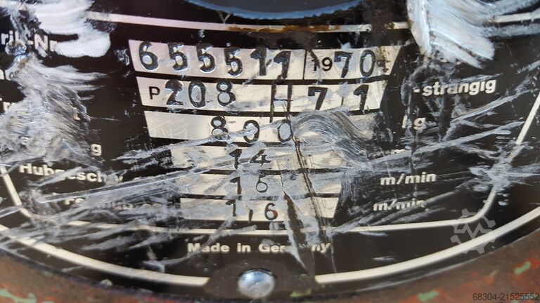 DEMAG gearboxes / crane gearboxes - 10 units DEMAG DEMAG Getriebe / Krangetriebe - 10 St.