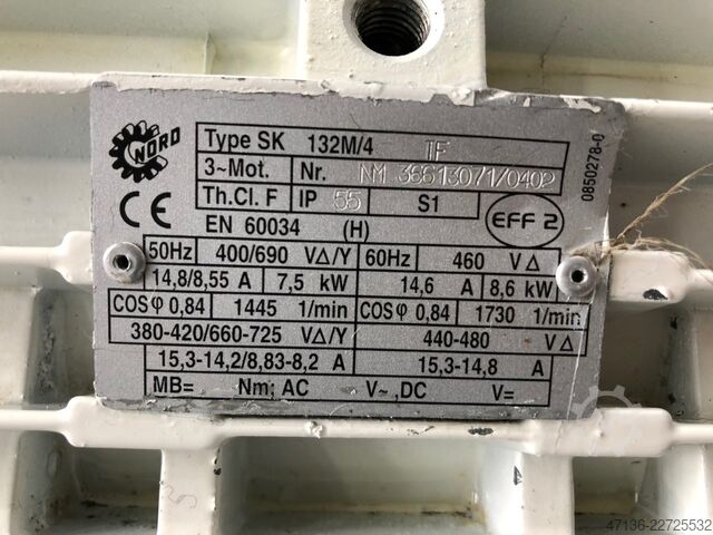 Exzenterschneckenpumpe 30.000 Ltr./Std. Mono Pump SS071MS1RS/H6KH