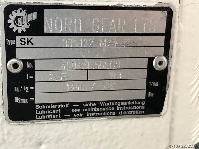 Exzenterschneckenpumpe 30.000 Ltr./Std. Mono Pump SS071MS1RS/H6KH