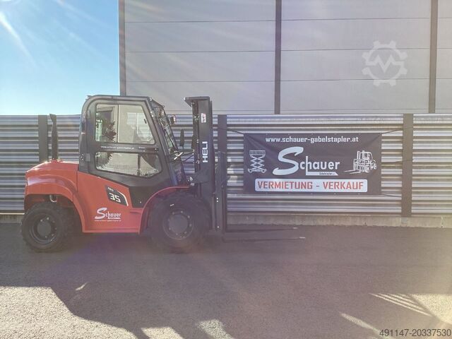 Diesel Forklift Heli CPCD35-KU6Y4R-3
