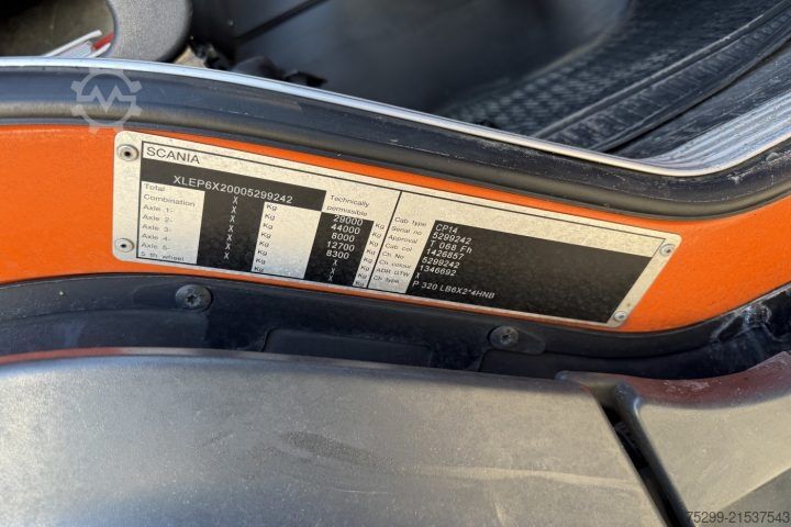 Garbage truck Scania P320 LB 6x2*4 Palfinger PC 3800 / Swiss-Vehicle