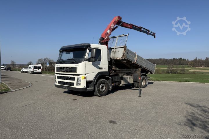 Truck mounted crane Volvo FM9-300 4x2 HMF 1223 K3 / Swiss-Vehicle