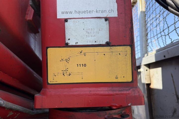 Truck mounted crane Volvo FM9-300 4x2 HMF 1223 K3 / Swiss-Vehicle