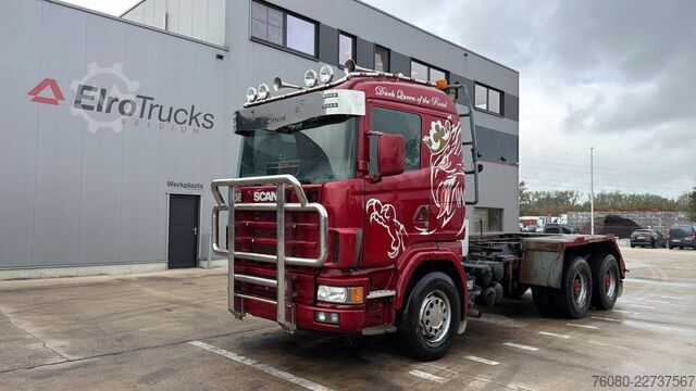 Fahrgestell mit Fahrerhaus Scania 164 - 580 (MANUAL GEARBOX / LAMES / STEEL SUSPE...