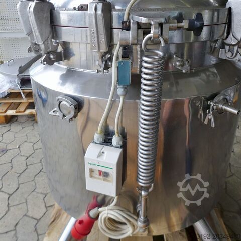 259 liter heatable/coolable pressure vessel made of V4A with propeller agitator  9158