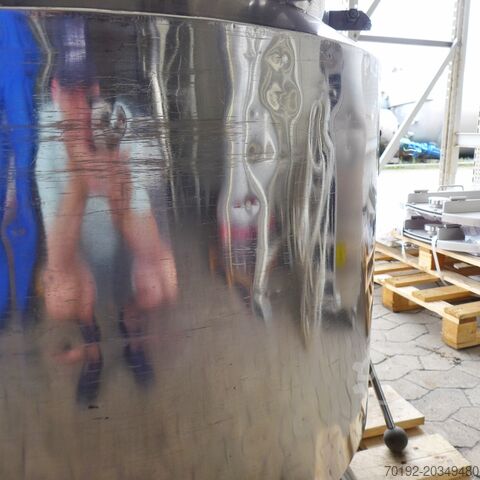 259 liter heatable/coolable pressure vessel made of V4A with propeller agitator  9158