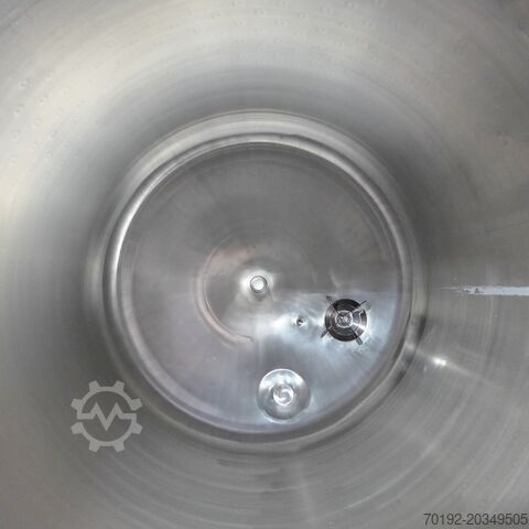 1000-liter heatable/coolable pharmaceutical pressure vessel made of V4A with magnetic agitator apaco 8853