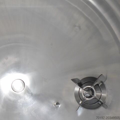 1000-liter heatable/coolable pharmaceutical pressure vessel made of V4A with magnetic agitator apaco 8853