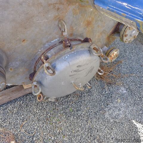 5000-liter heatable/coolable pressure vessel made of V4A with beam agitator Stöcklin 8829