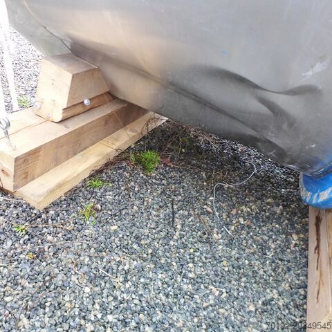 3860 liter pressure vessel made of V4A with beam agitator  8809