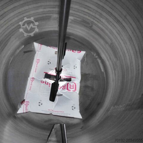 3,586 litre heatable/coolable reactor made of V4A with beam agitator HANAG 8761