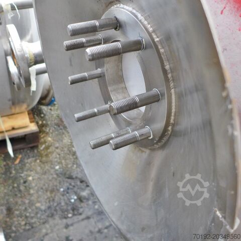 3690 liter heatable/coolable reactor made of V4A with beam agitator HANAG 8758