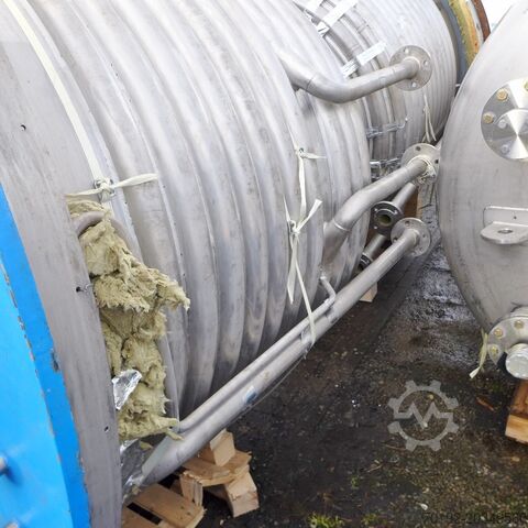 3690 liter heatable/coolable reactor made of V4A with beam agitator HANAG 8758