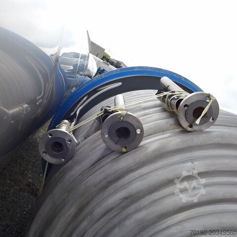 3690 liter heatable/coolable reactor made of V4A with beam agitator HANAG 8758