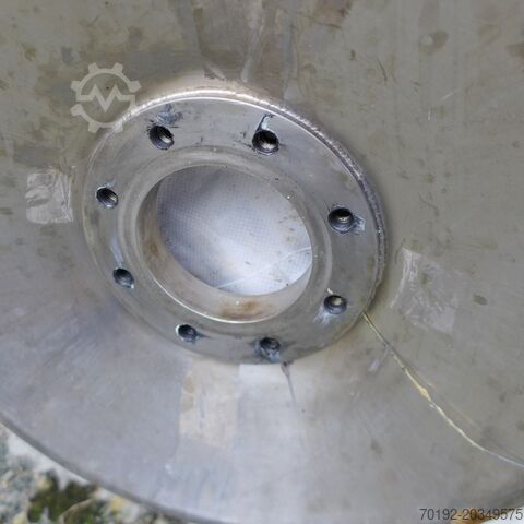 3,690-liter heatable/coolable reactor made of V4A with anchor agitator. HANAG 8756