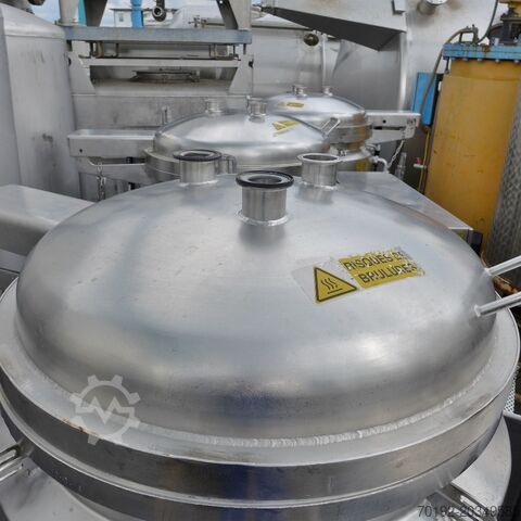 313 liter heatable/coolable pressure tank made of V4A 8617