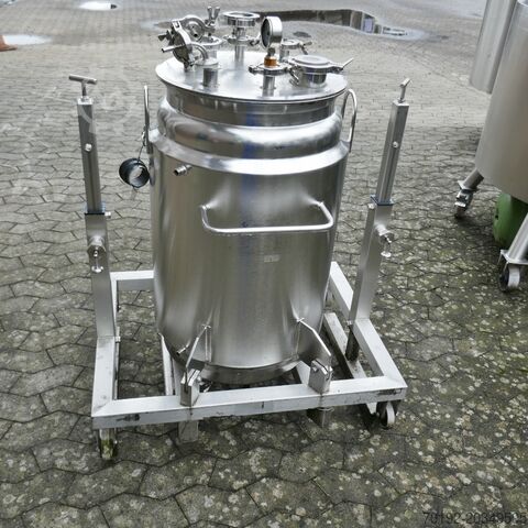 120 litre heatable/coolable pressure vessel made of V4A stainless steel CONNECTORS VERBINDUNGSTECHNIK AG 8639