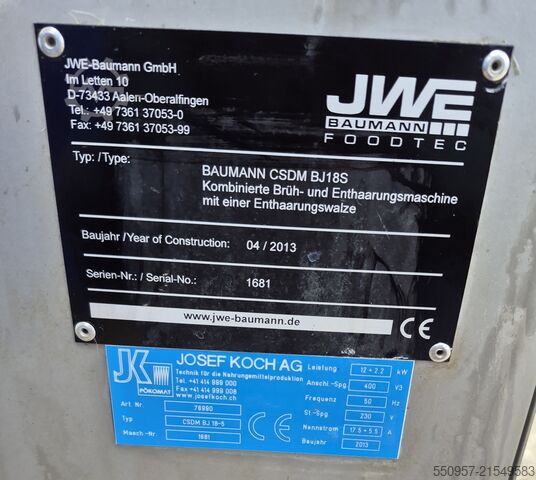 Fleischverarbeitungsmaschine JWE BJ 18-5