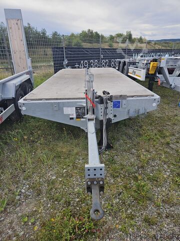 Anhänger mit offener Pritsche Fliegl Tandem Plattformanhänger TPS 118 Bau