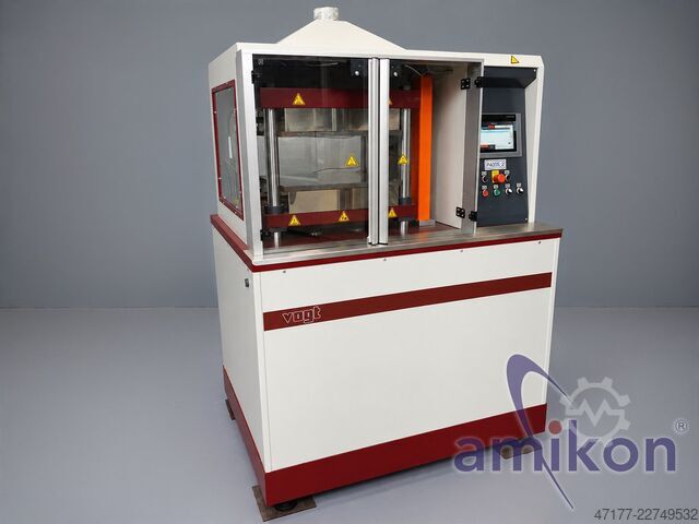660 kN 400x400 mm Baujahr 2019 Vogt Laborpresse P400S Heißpresse