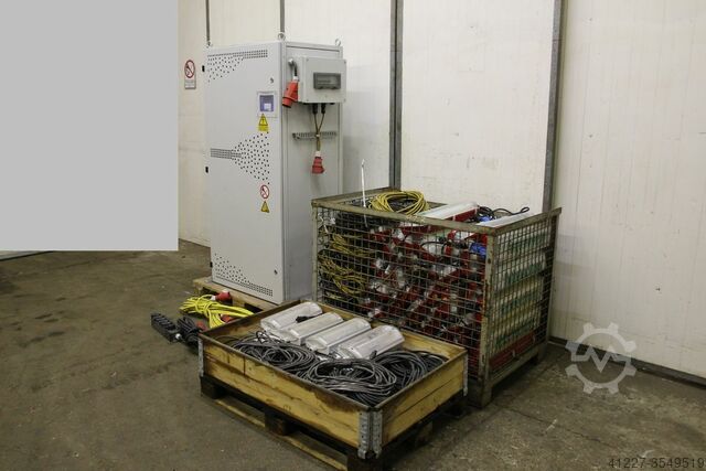 Notbeleuchtung mit 50 Lampen Kaufel mit Batterien und Ladegerät