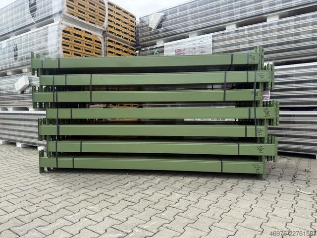 2.700 mm / K: 127 x 50 mm / grün / 3 HK BITO PL38 Palettenregaltraverse Traverse Regal