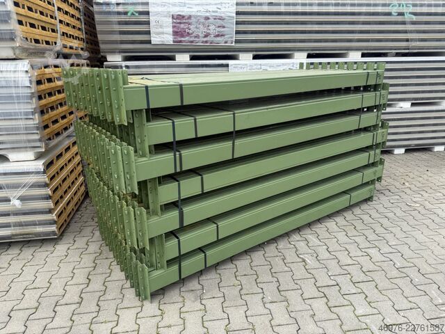 2.700 mm / K: 127 x 50 mm / grün / 3 HK BITO PL38 Palettenregaltraverse Traverse Regal