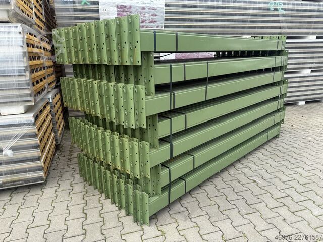 2.700 mm / K: 127 x 50 mm / grün / 3 HK BITO PL38 Palettenregaltraverse Traverse Regal
