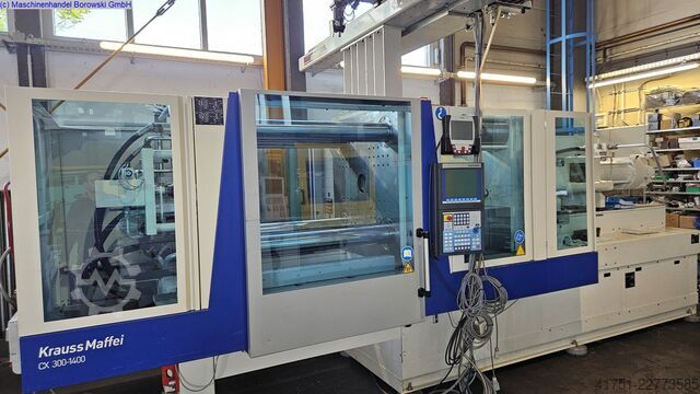 Injection molding machine KraussMaffei KM 300-1400 CX