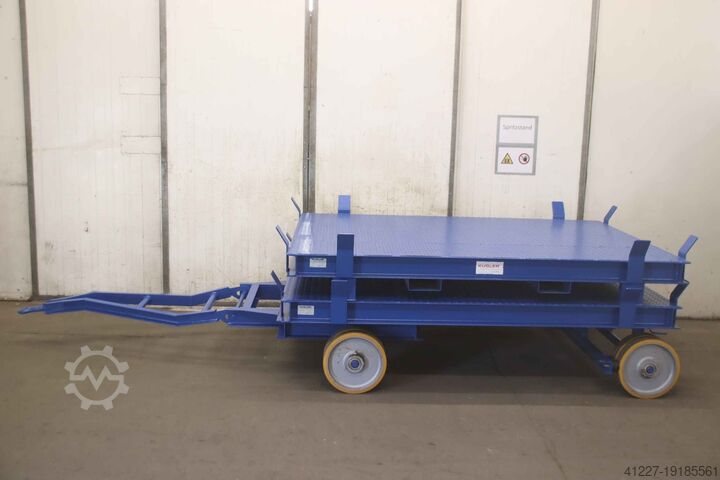 Heavy-duty transport trolley 10 tons Kugler COWA-RL